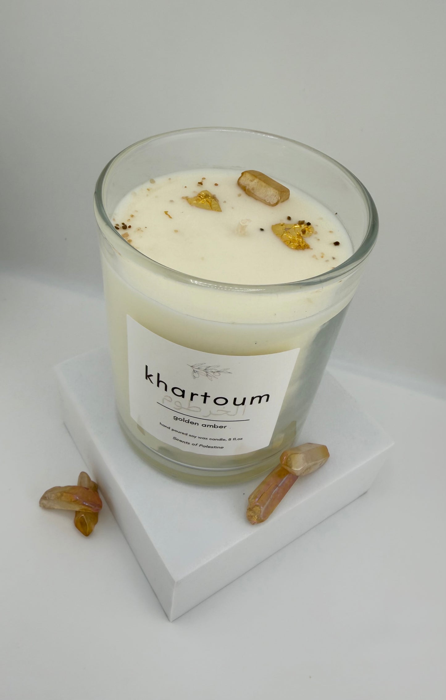 Khartoum Candle- Golden Amber