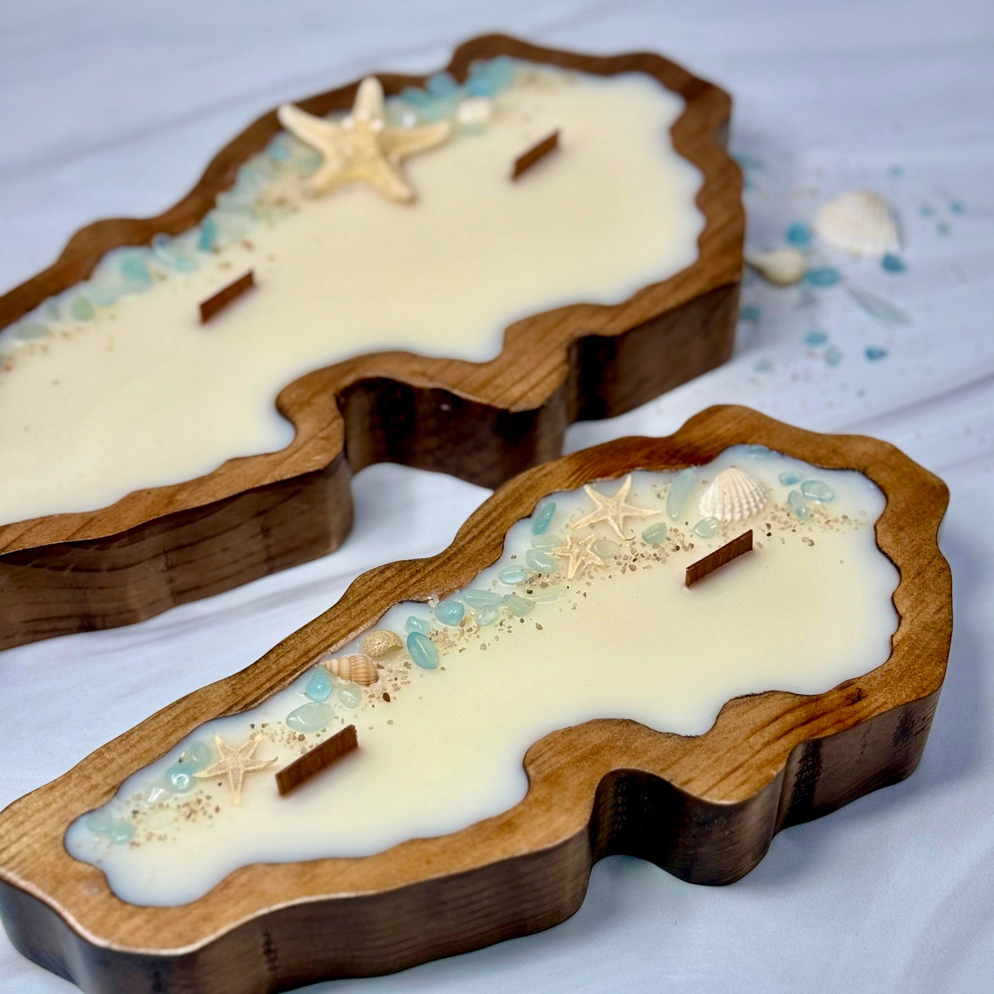 Beirut Lebanon Map Candle-Seaside Serenity (coastal decor)