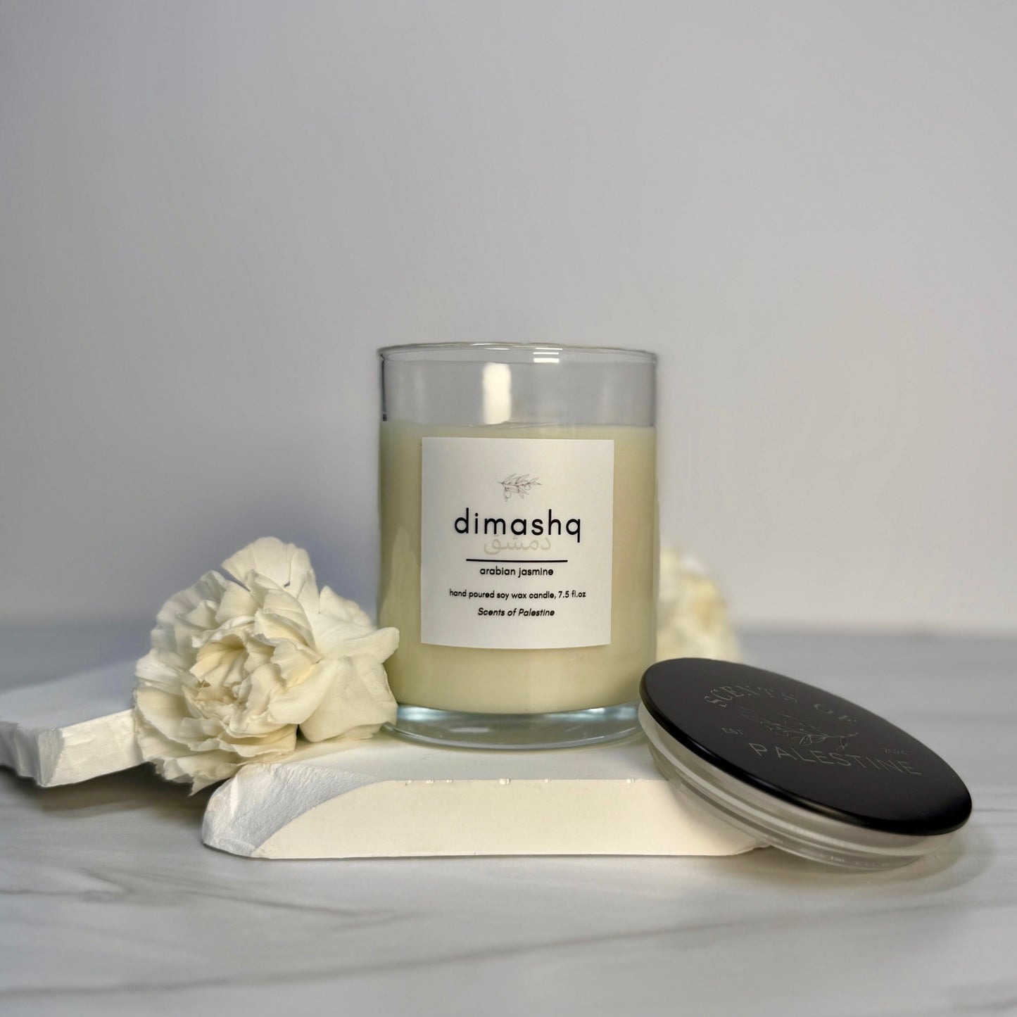 Dimashq Candle- Arabian Jasmine