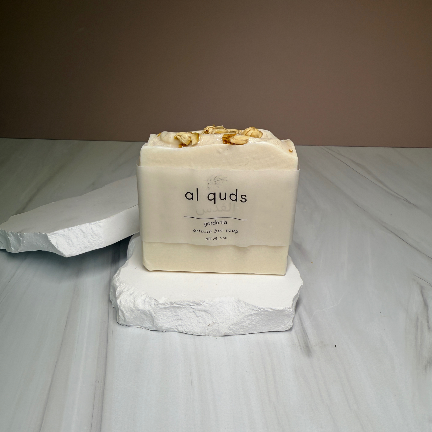 Al Quds Artisan Bar Soap (Gardenia)
