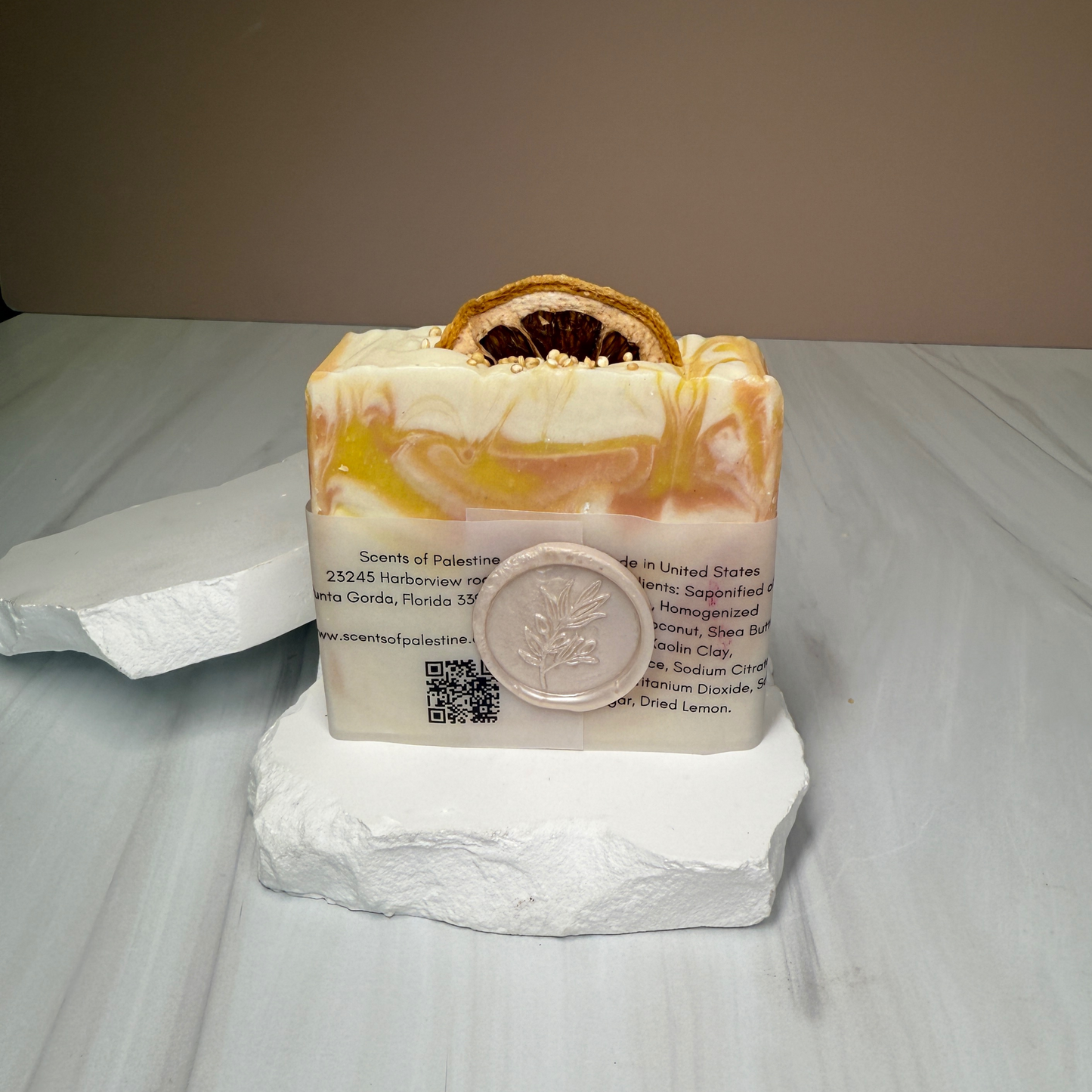 Gaza Artisan Bar Soap (Citrus Agave)