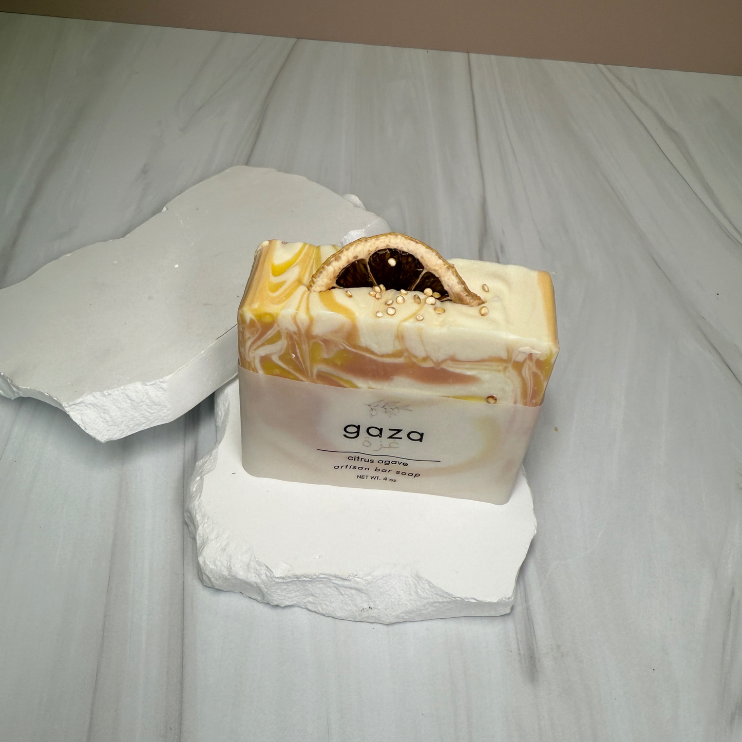 Gaza Artisan Bar Soap (Citrus Agave)