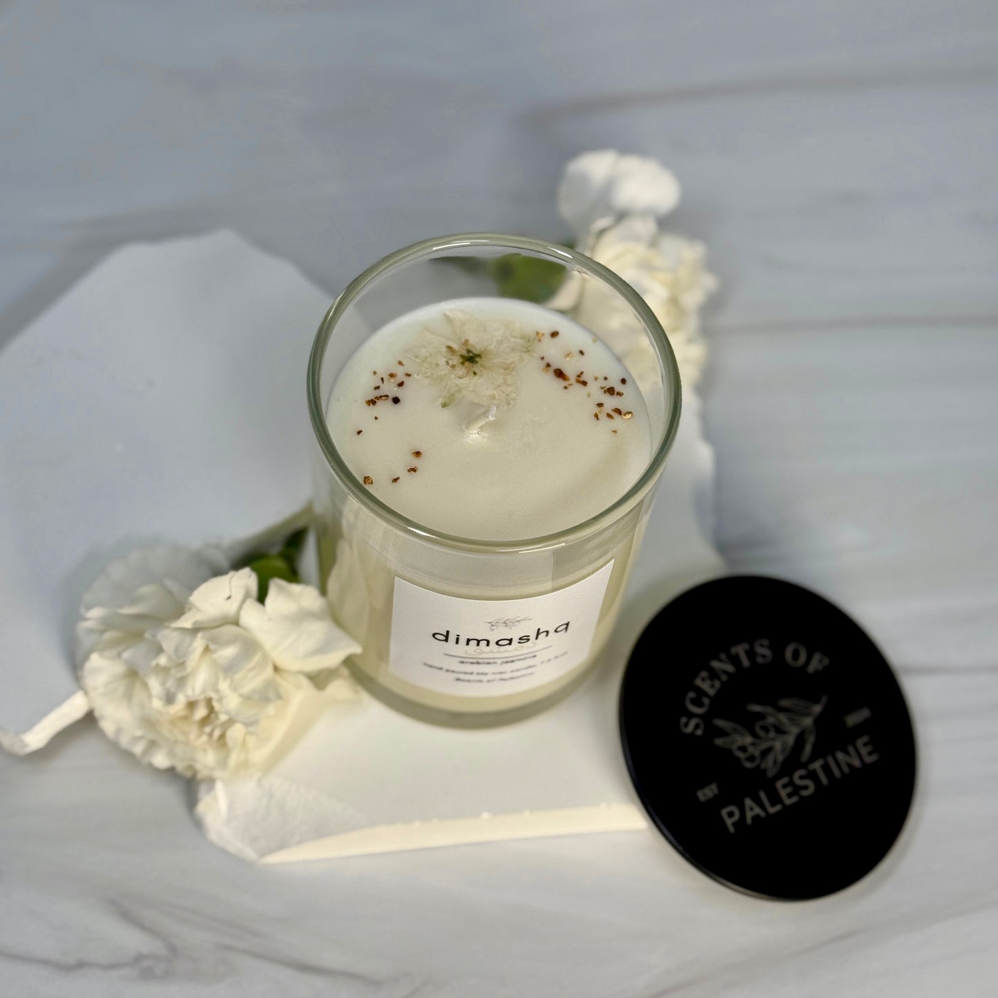 Dimashq Candle- Arabian Jasmine