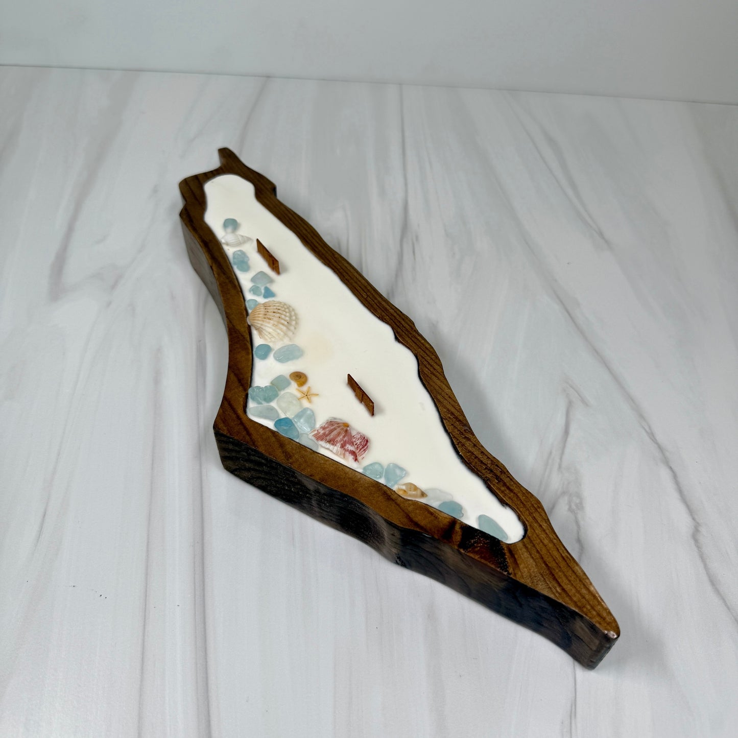 Yafa Map Candle (Ocean Breeze)