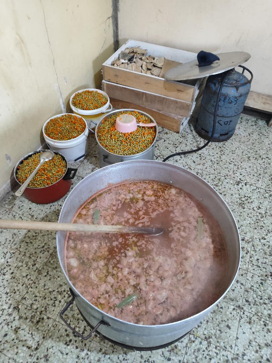 Providing Meals for Displaced Families in Rafah