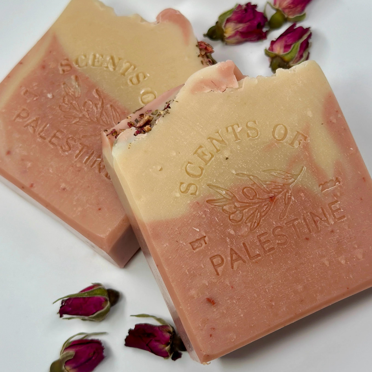 Nahaleen Artisan Bar Soap (Honey + Rose Clay)