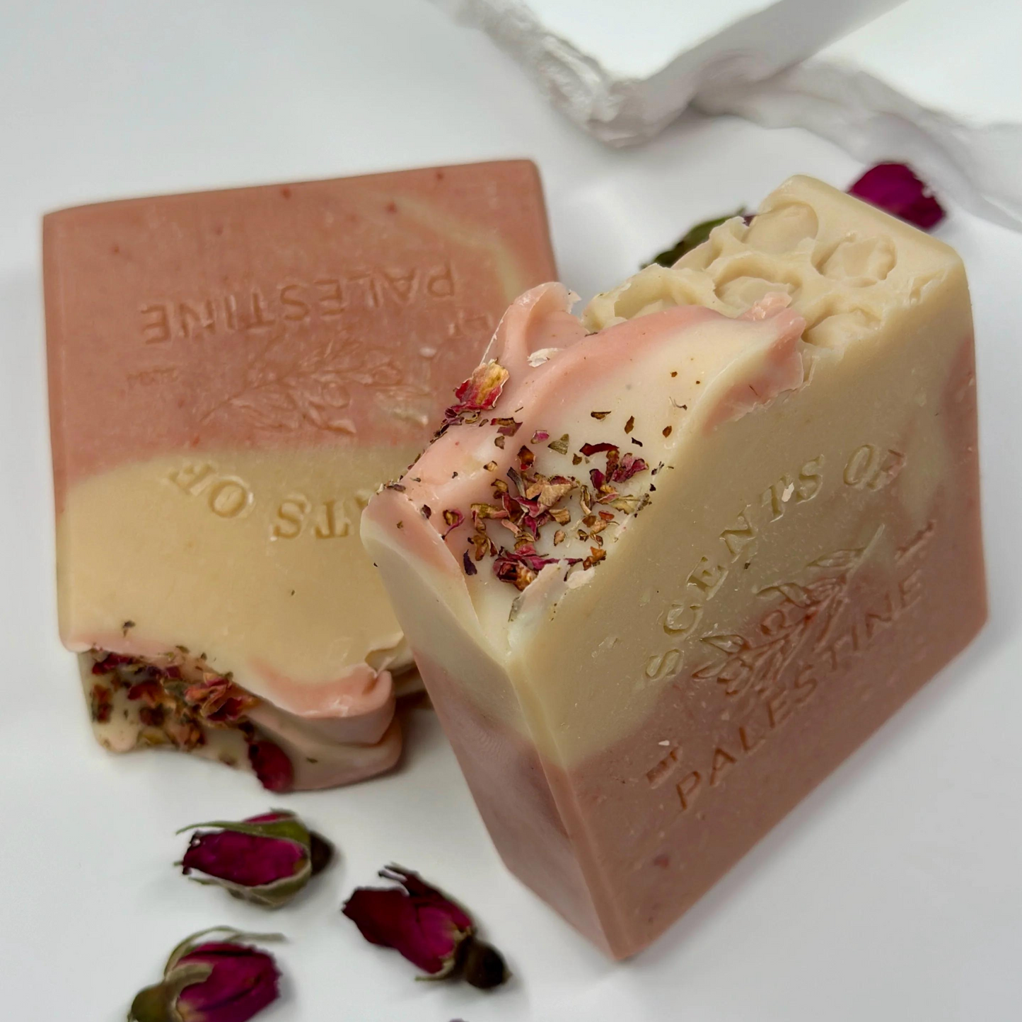 Nahaleen Artisan Bar Soap (Honey + Rose Clay)