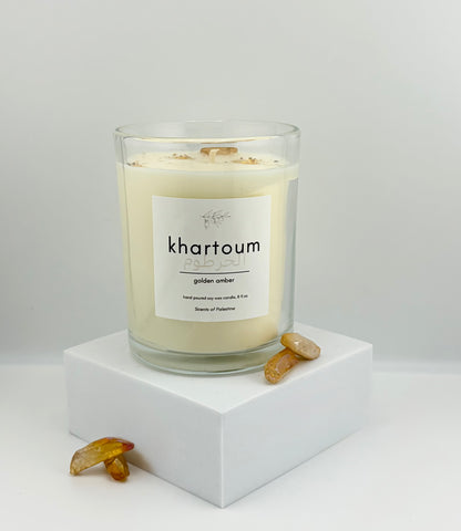 Khartoum Candle- Golden Amber