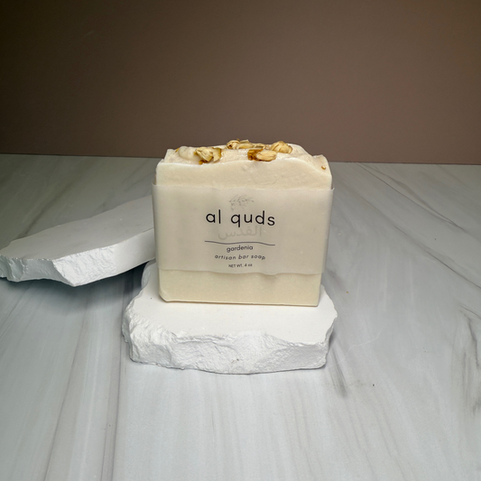 Al Quds Artisan Bar Soap (Gardenia)