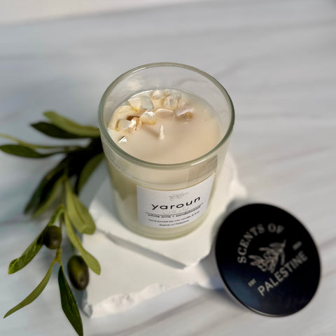 Yaroun Candle- White Orris and Sandalwood