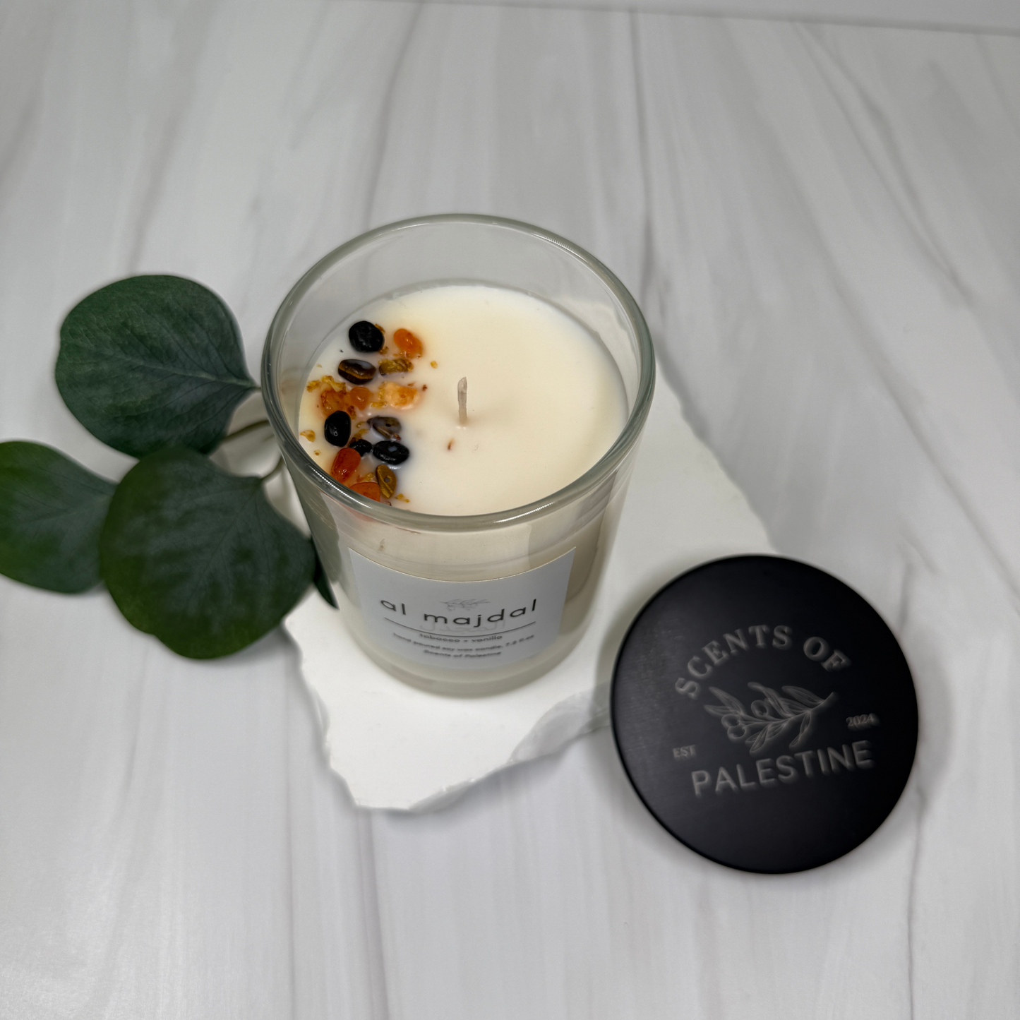 Al Majdal Candle- Vanilla Tobacco