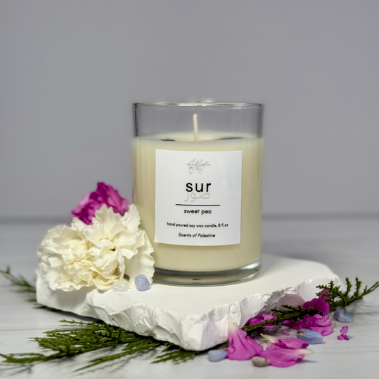 Sur Candle- Sweet Pea