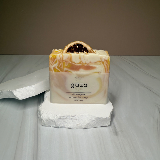 Gaza Artisan Bar Soap (Citrus Agave)