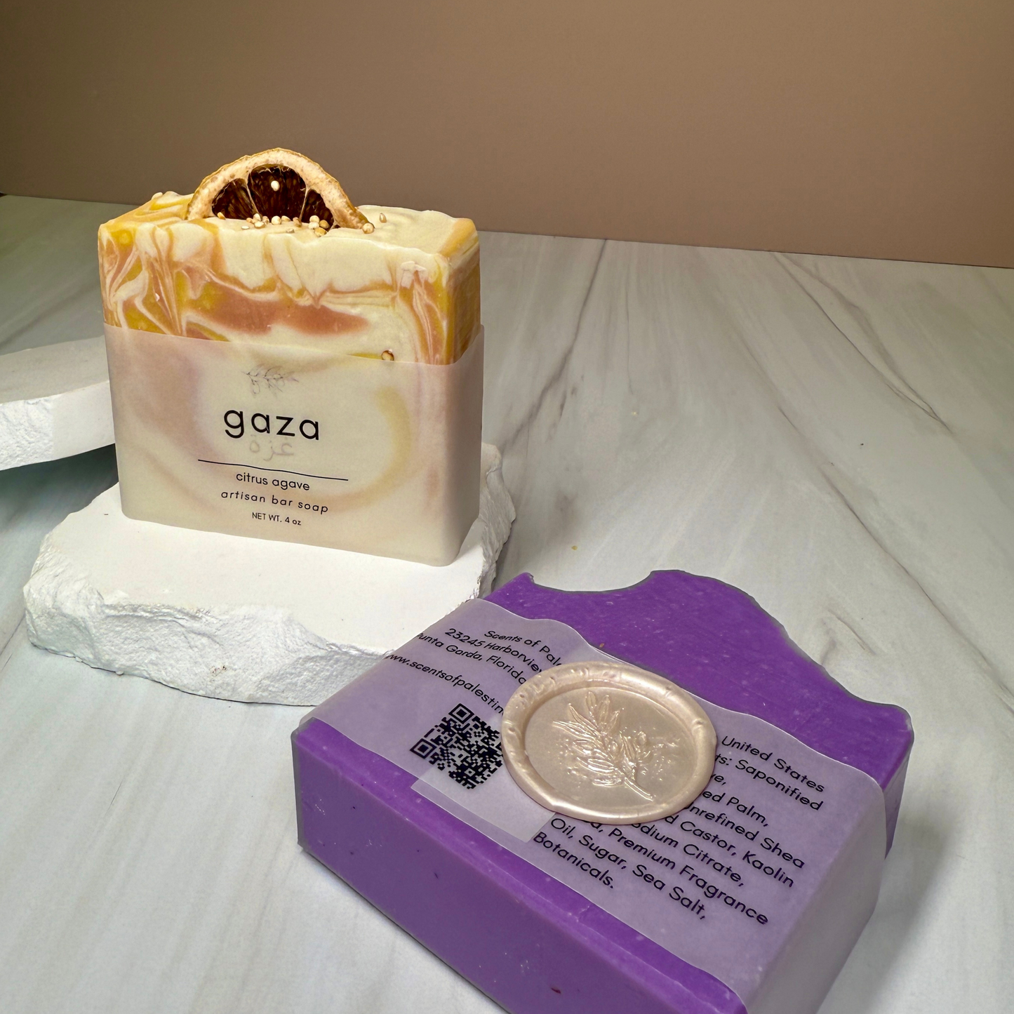Silwad Artisan Bar Soap (Lavender)