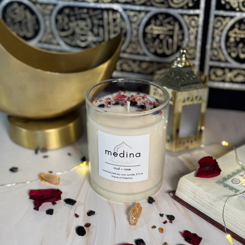 Medina Candle- Oud and Rose