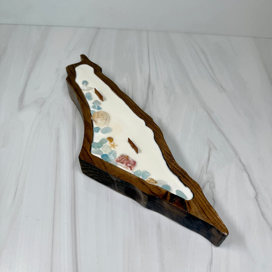 Yafa Map Candle (Ocean Breeze)