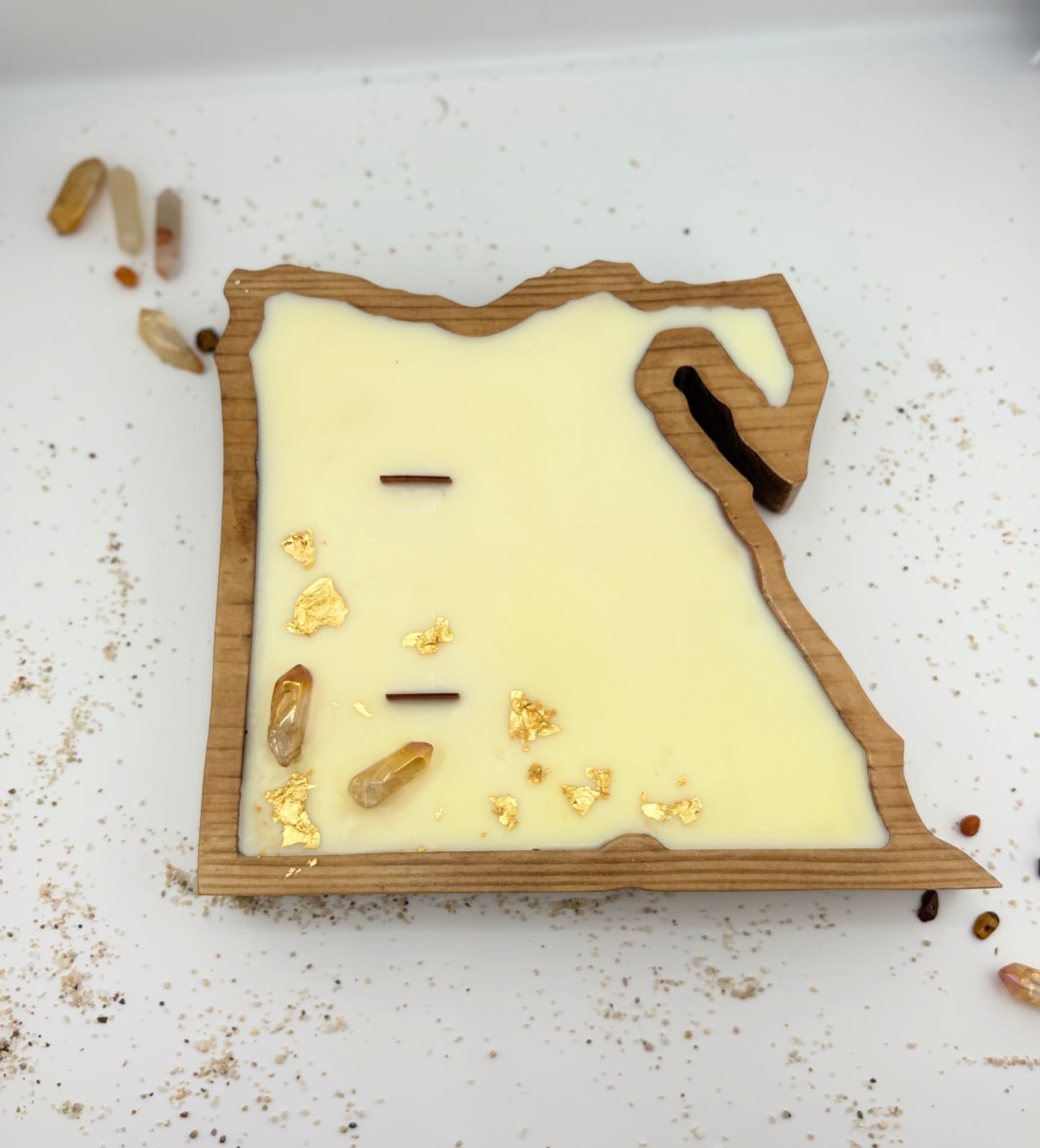 Al Qahera Map Candle (Sahara Nights)