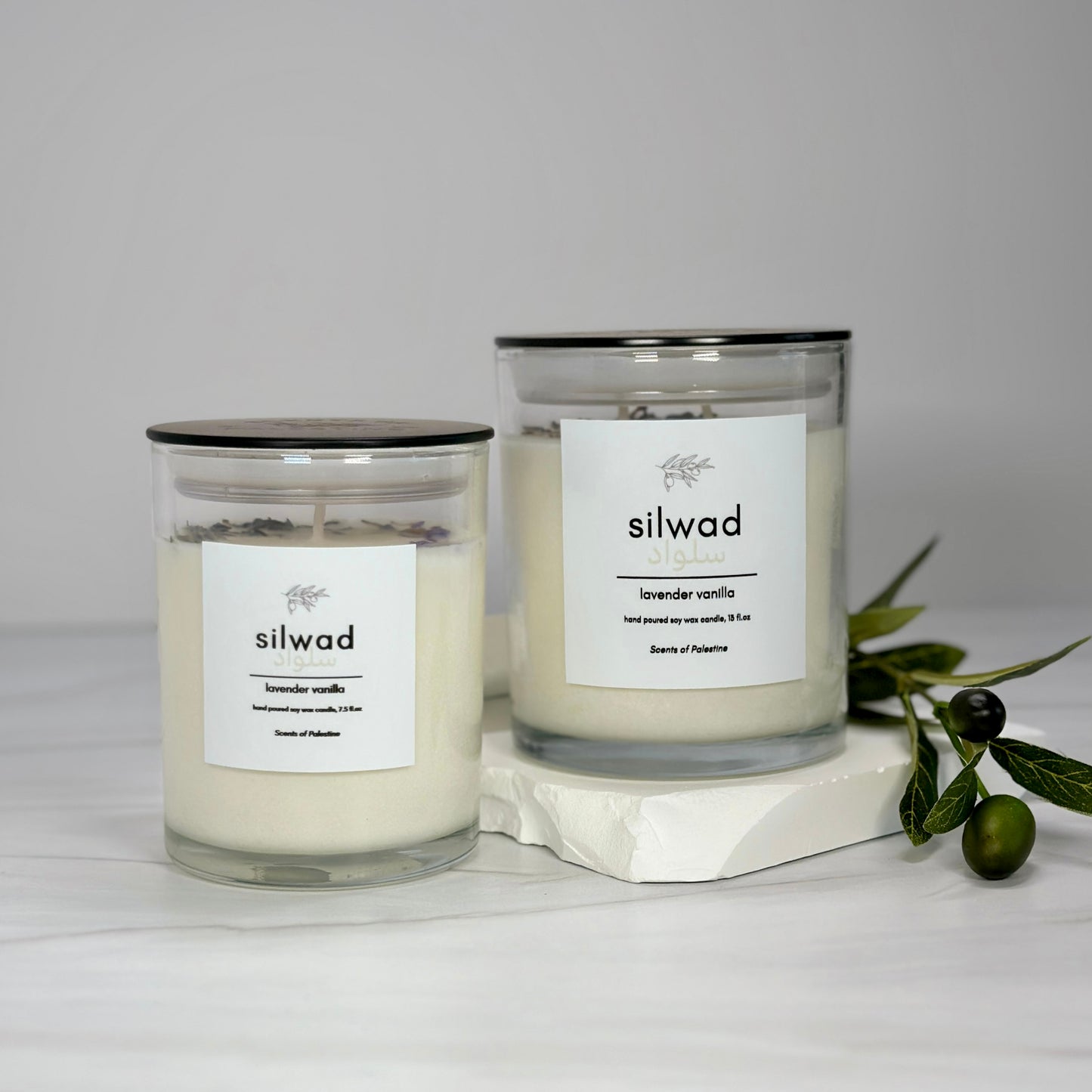 Silwad Candle-Lavender Vanilla