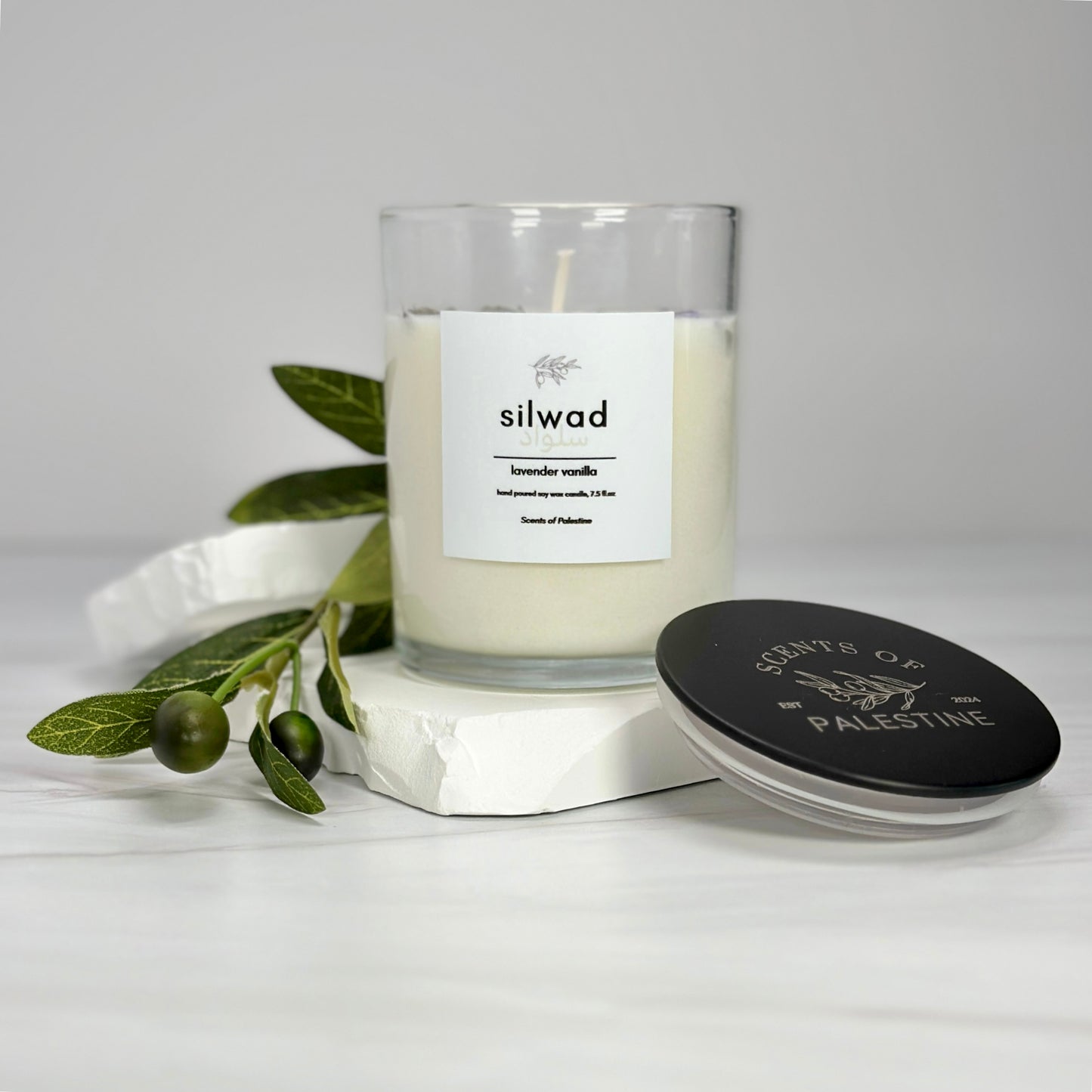 Silwad Candle-Lavender Vanilla