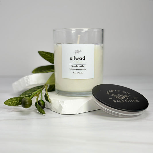 Silwad Candle-Lavender Vanilla