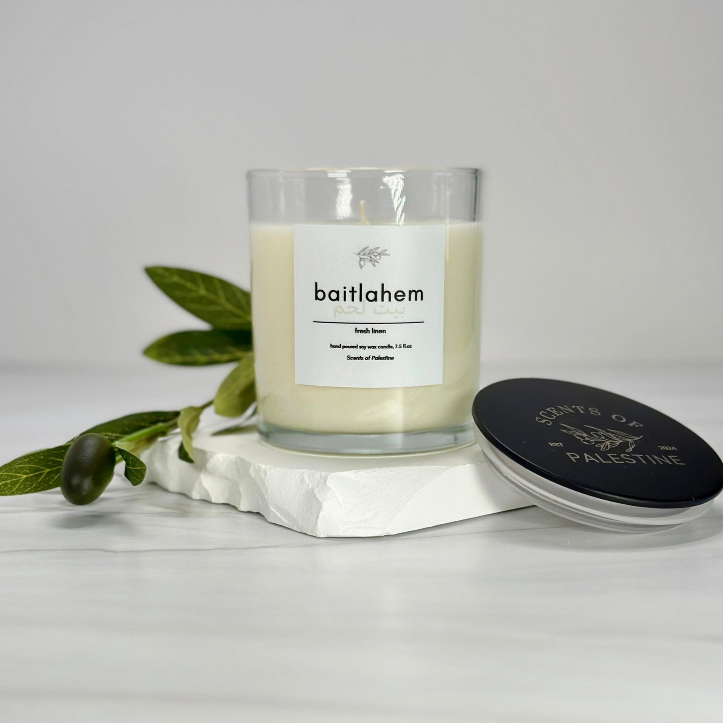 Baitlahem Candle- Fresh Linen