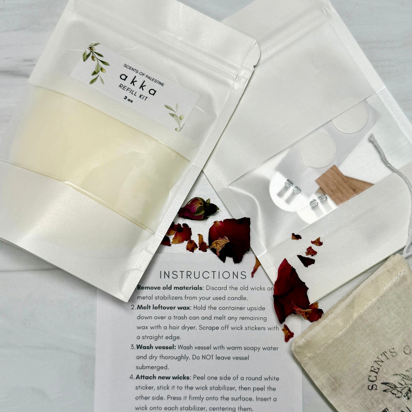 Map Candle Refill Kit